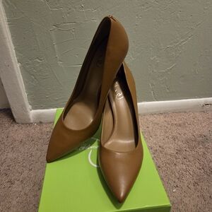 Sam Edelman Tan Leather Heels